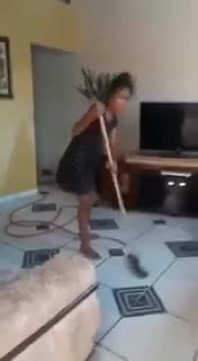 Brazilian cut scream in the end