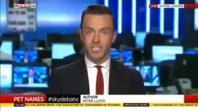 Peter Lloyd trolling on Sky News.
