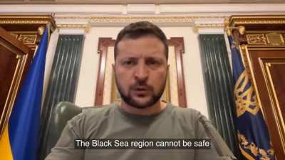 🇺🇦 President Zelenskyy’s night appeal [Subbed in English]