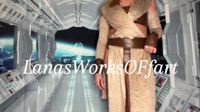 Would you let me rip loud stinky farts on your light saber?! 😝