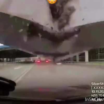 Driving recklessly.