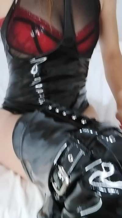 Boots Domina Dominatrix Domme High Heels Mistress Porn GIF by agnetadama