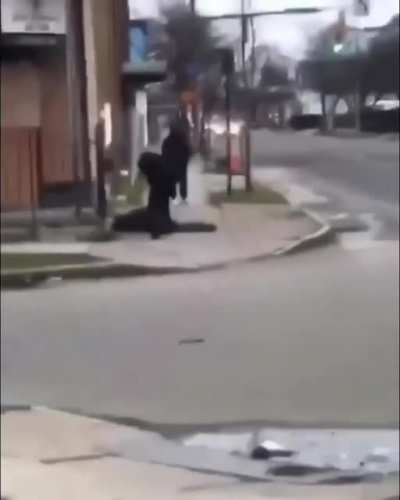 Carried him like luggage