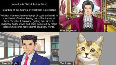 The Judge is bad with technology