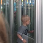 Running around a glass maze
