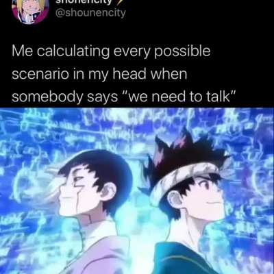 Gotta think fast