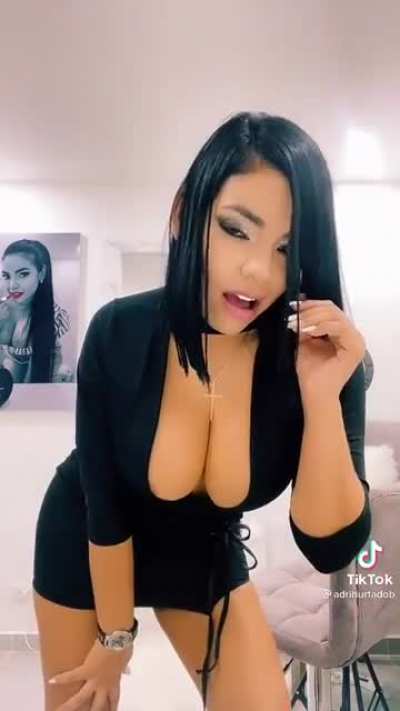 If only she had lifted the skirt because damn she has a nice ass too.