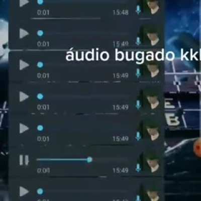 audio bugado kkkk