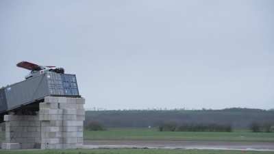 Launching a winged BMW on a 30m/100ft ramp ...technically a crash /s