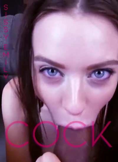 Nothing tastes better than my cock for a real sissy