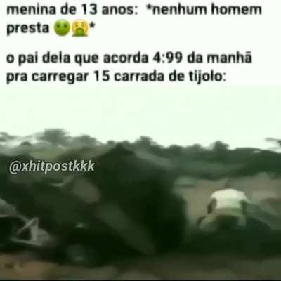 Cavalo pai😢
