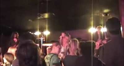 An unknown band called The Killers play their new song 
