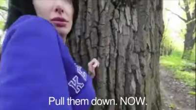 Now he's moved on to bullying your mother instead (source: SaintVirginProductions, girl: LizaVirgin)