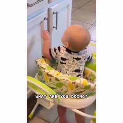 Dammit! Mommy's here! RUN!