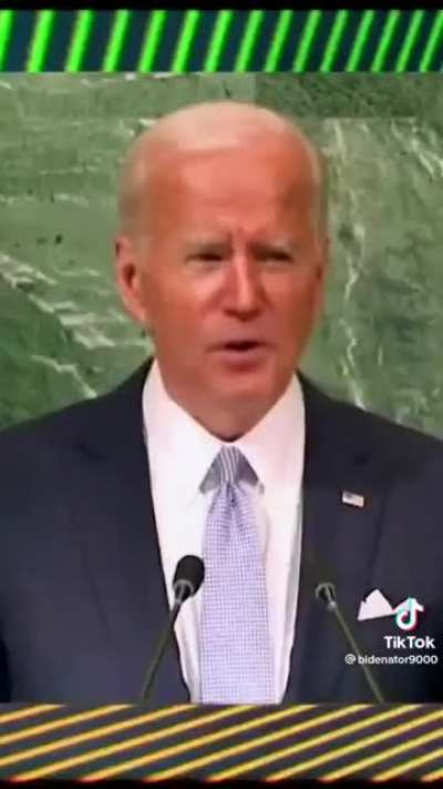 while trump spews garbage and nonsense, Biden spits fire and is a hero.