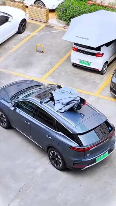 full-automatic car umbrella