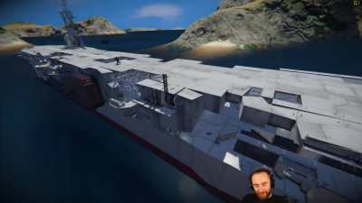 Awesome bombing run by DraygoKorvan in a Naval Battle today!