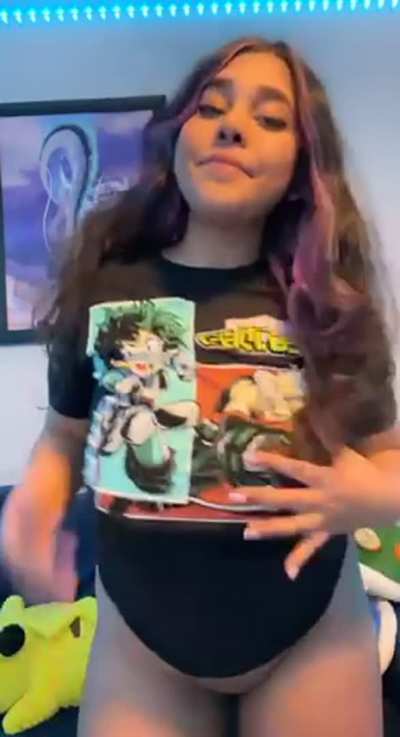 Would you motorboat or suck on my nipples?