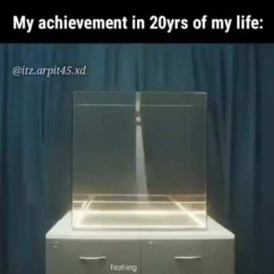 Noble Prize for staying at room whole day