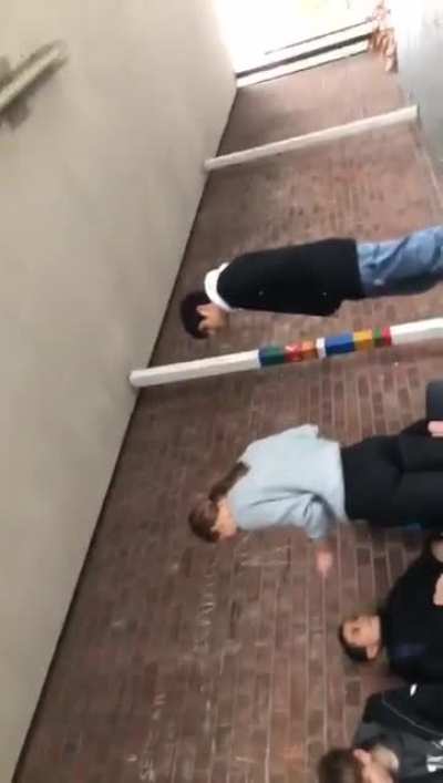 Freakout in a German school