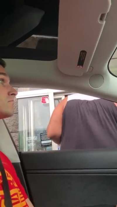 Woman walks up to Dunkin’ drive thru window to verbally assault staff over mocha being added before drizzle in her drink (rather than after).