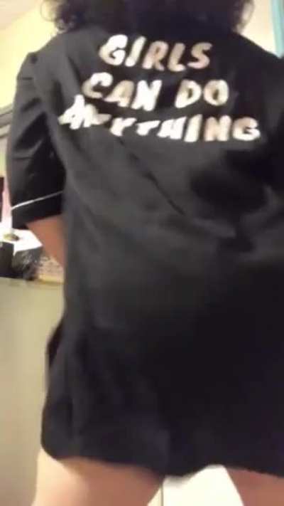 Shaking it