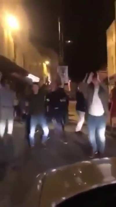 Boom boom boom boom by Venga Boys makes drunk Brits dance in the streets