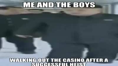 Me and tha boys grind daily 😎