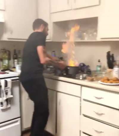 His cooking is fire🔥
