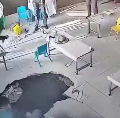 His sixth sense saved him..
