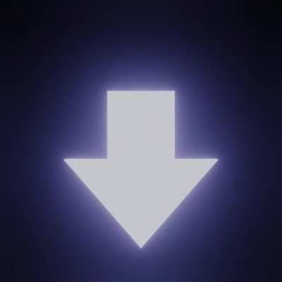 I made a looping upvote/downvote animation in blender!