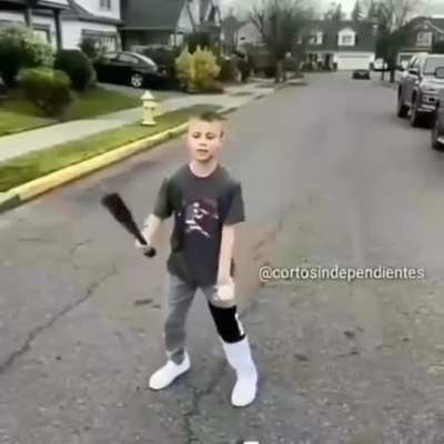 To do a trick shot