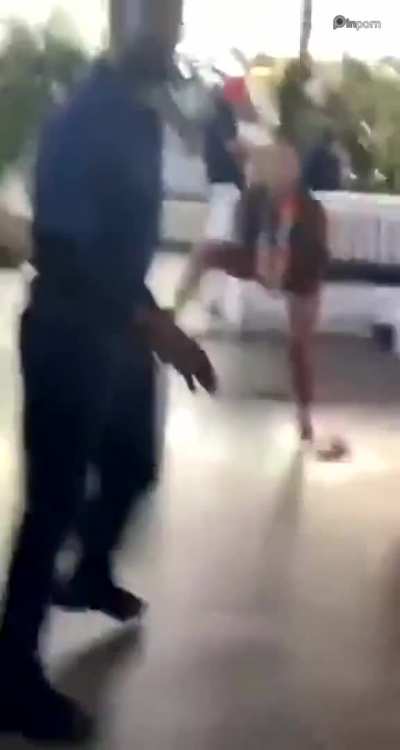 So Wasted The Guards Had to Interfere