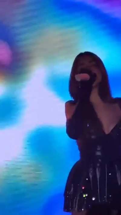 The joy in her face while performing (Rome)