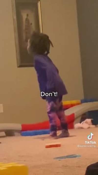 don't throw that block