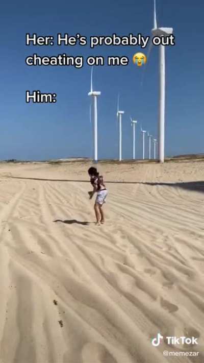 Dude is having a blast!