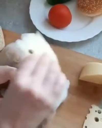 He will be baked soon
