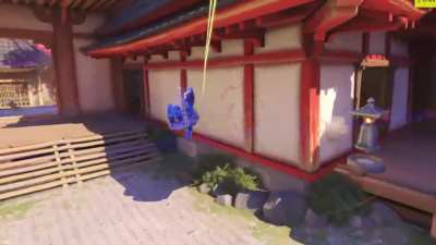 Rein escaped through the wall