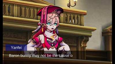 Yanfei Ace Attorney (Janette the boar's case)