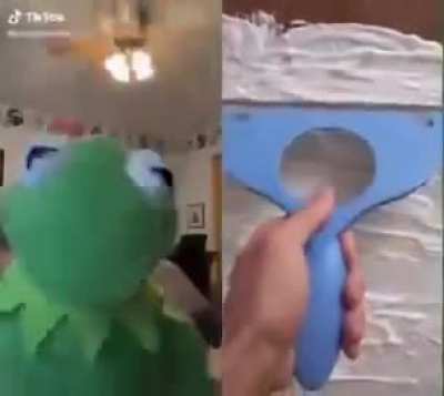 Kermit on tiktok