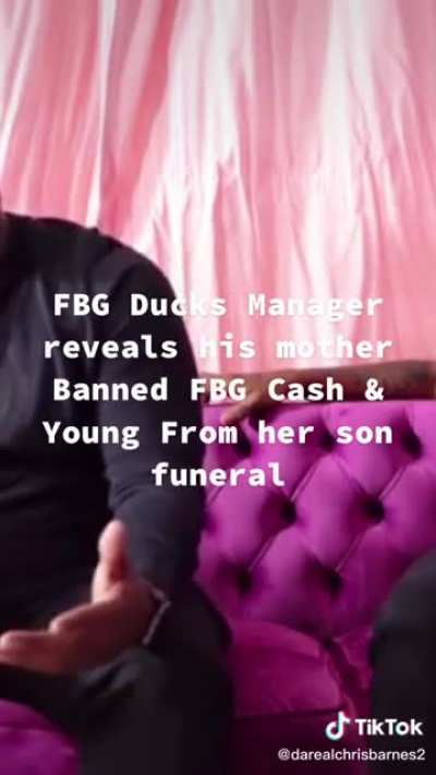 damn Momma Duck banned Cash & Young from Duck🕊funeral.
