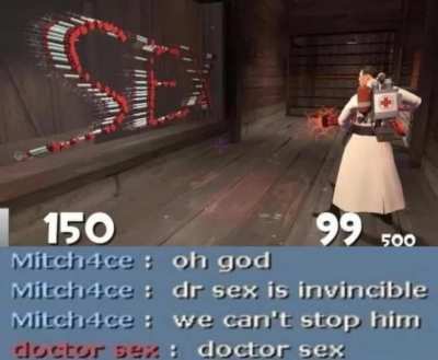 Não há meios de parar o Dr Sexo