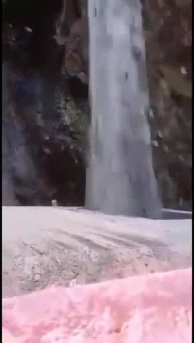 Opening a dam's gate after years