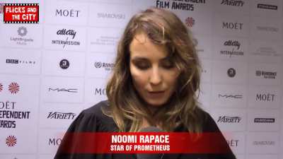 Noomi Rapace interview on Prometheus 2.