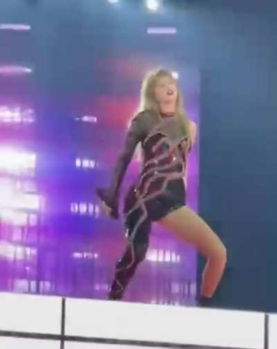 She can move it