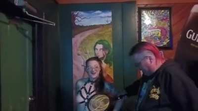 There's that Zip Zip Zap!💥⚡️ Making Sparks Fly!✨<wbr>️💥⚡️💀 Watch what happens when my nipple piercing get 💥zzed 💥by a electric bug zapper!