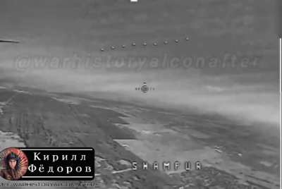 Russian FPV drone approaches and rams a Ukrainian 
