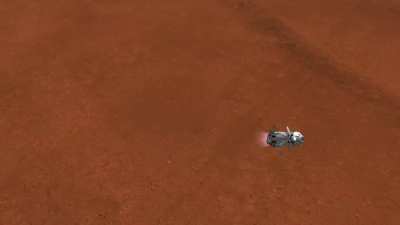 KSRSS 2.5 size Mars Landing