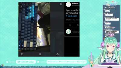 Finana nuts on stream