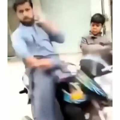 Watch the movements of this child